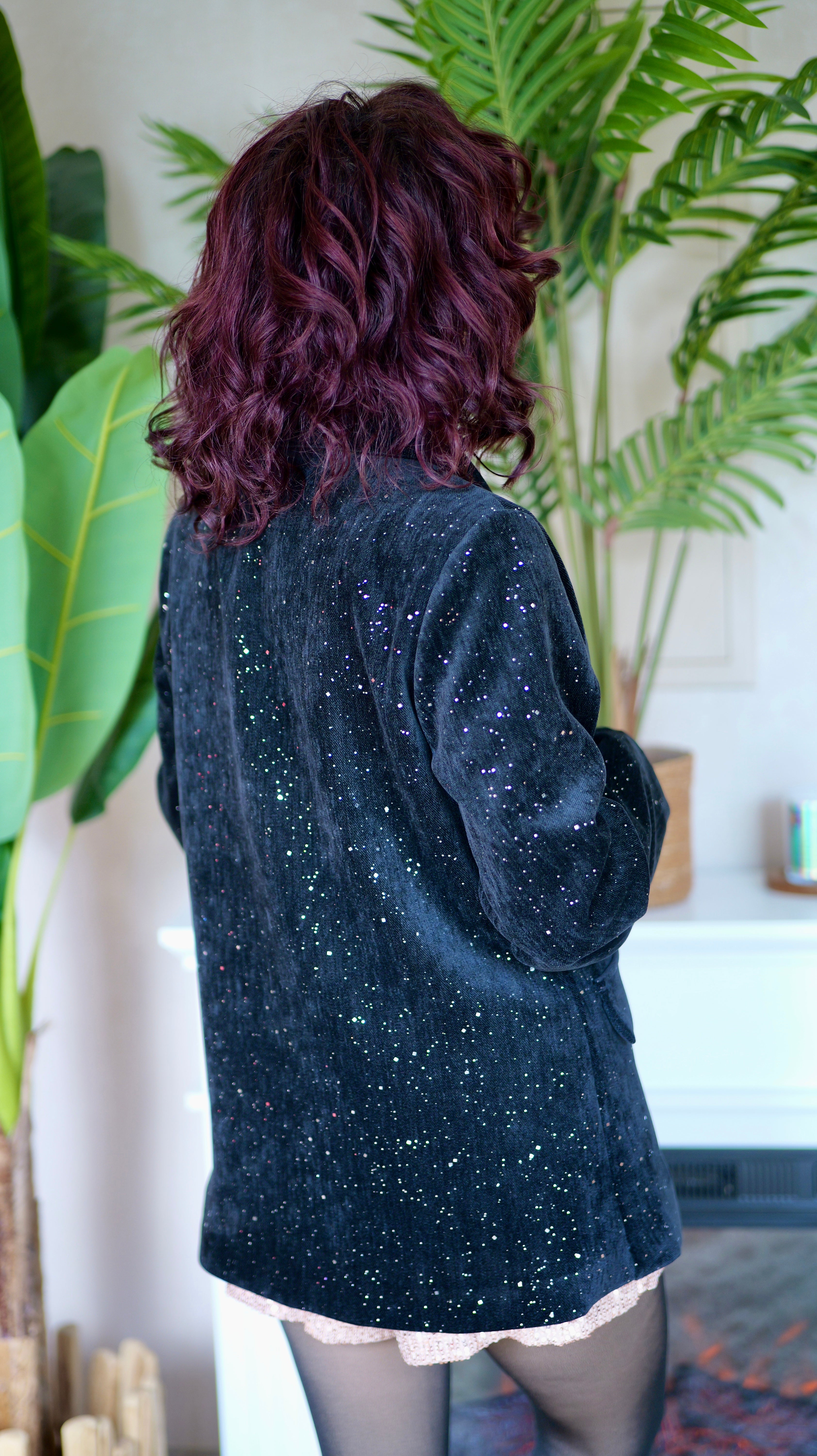 Blazer paillettes