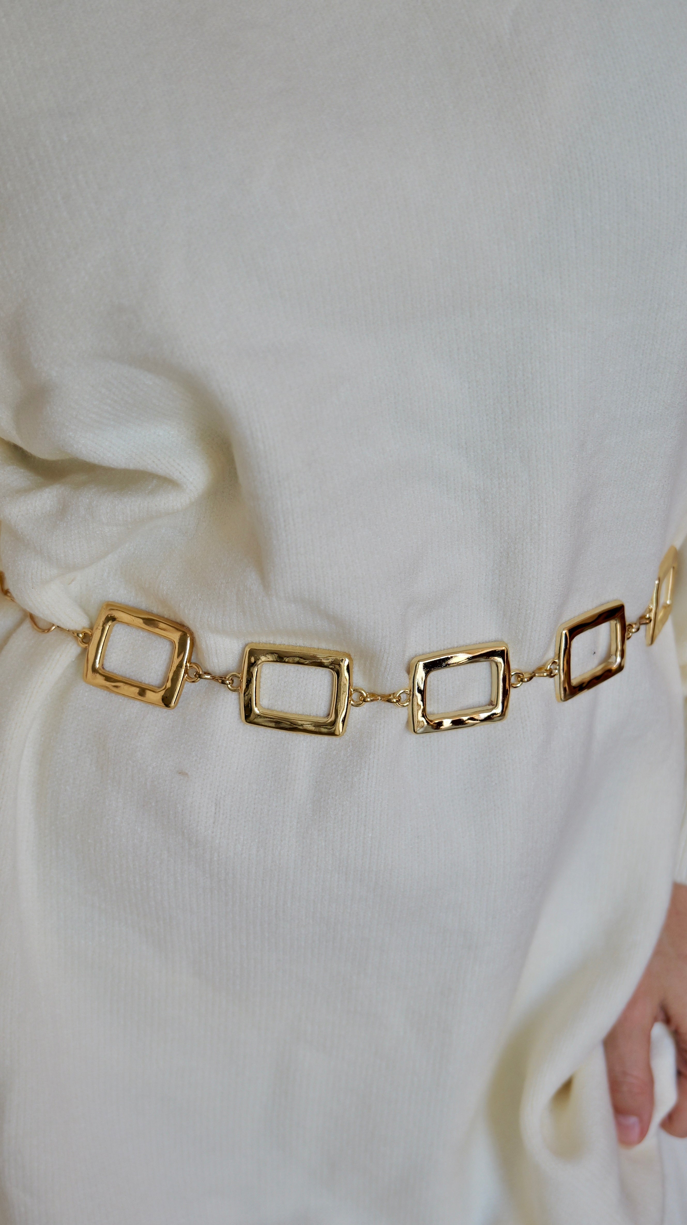 Ceinture carré d'or