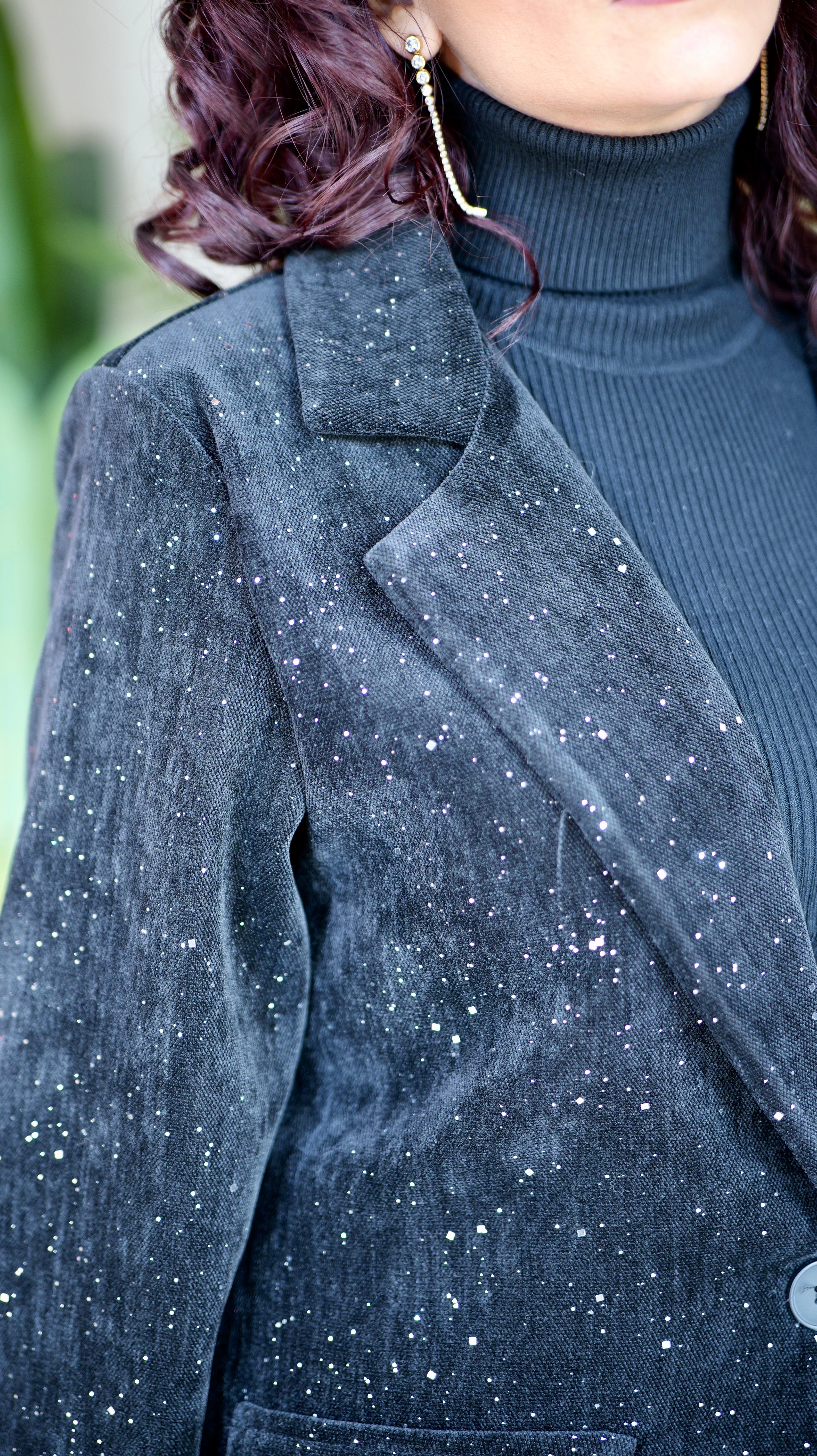 Blazer paillettes