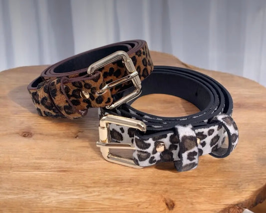 Ceinture Léopard + vache
