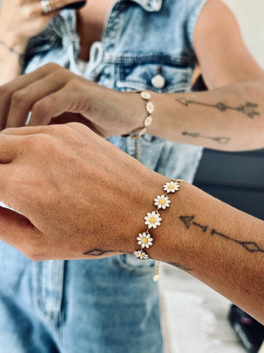 Bracelet fleurs