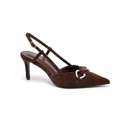 ESCARPIN MARRON