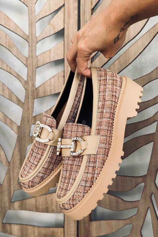 Mocassins rayés