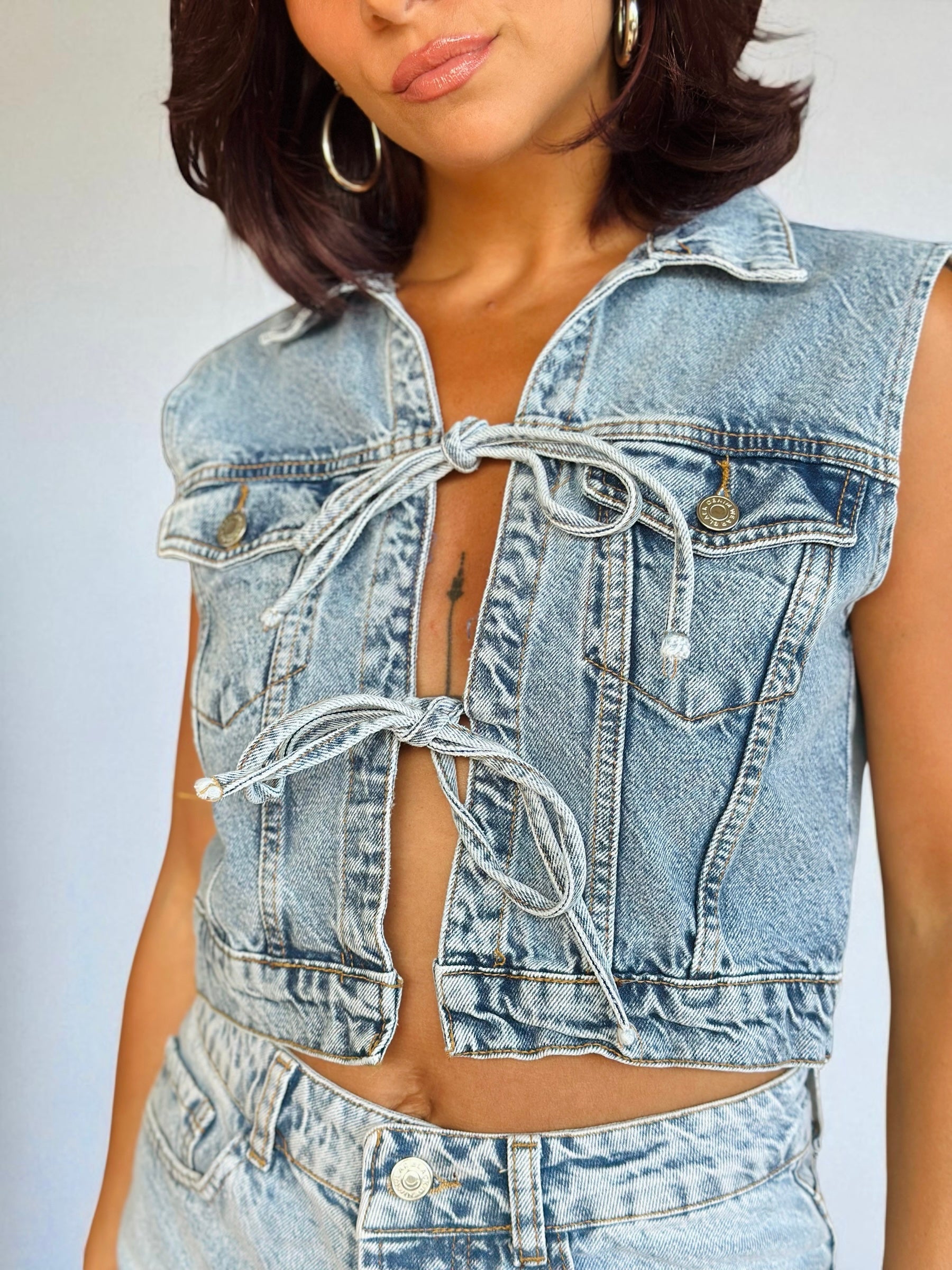 CROP VESTE “RODEO”