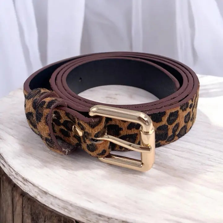 Ceinture Léopard + vache